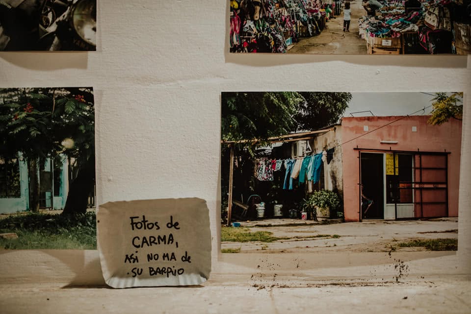 Fotografías de barrios de Formosa de la muestra de Carma Pellicia